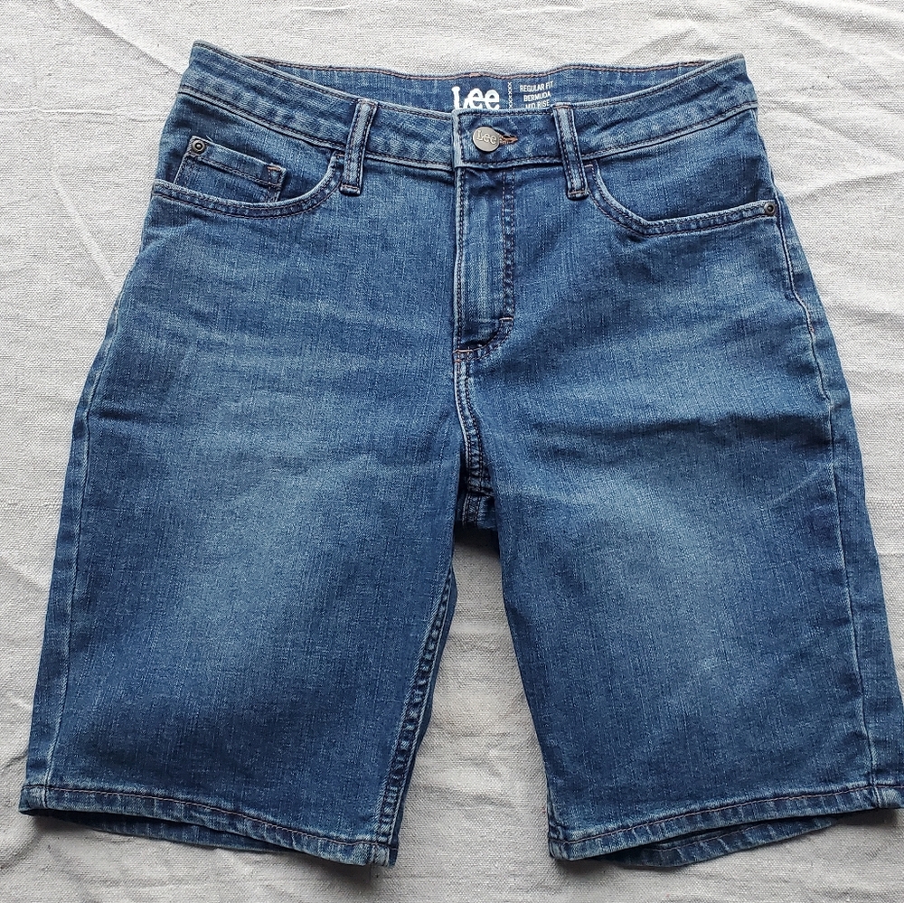 Lee Women's Classic Blue Jean Shorts